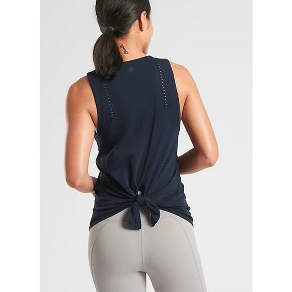 Athleta Foothill Seamless Tank Top - Black    Size: XXS - Picture 3 of 7